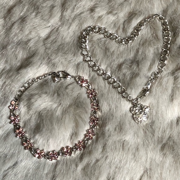 💸$5 Add On💸 Disney & Floral Purple Bracelets - Picture 1 of 5